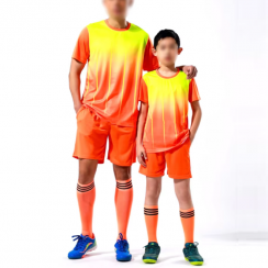 2 Family Sets Family Soccer Jersey Shorts for Men and Kid